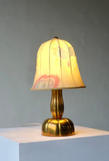 “Night Castel” Lamp by Josef Hoffmann, Wiener Werkstätte, Austria, circa 1920
