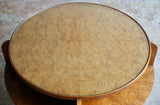 Art Deco Burr Walnut Pedestal Table