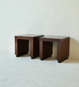 Pair of Rationalist Italian 1930’s Side Tables