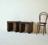 Pair of Rationalist Italian 1930’s Side Tables