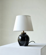 French Art Deco Porcelain Desk Lamp