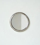 Italian Silver Circular Mirror
