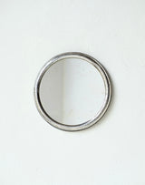 Italian Silver Circular Mirror