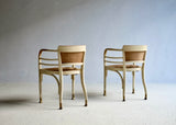 Secessionist Armchairs & Stools By Otto Wagner For Thonet