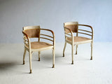 Secessionist Armchairs & Stools By Otto Wagner For Thonet