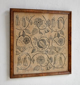 19th Century Embroidered Sampler