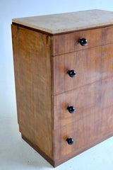 French Travertine Chest Of Drawers