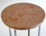 Bauhaus Style Tubular Stone Side Tables, Circa 1930's - £750 + VAT