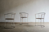 Mid 20th Century French Metal Garden Chairs