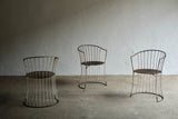 Mid 20th Century French Metal Garden Chairs