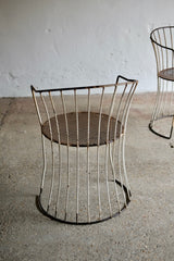 Mid 20th Century French Metal Garden Chairs