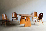 Uno Åhren For Gemla Dining Table & Chairs, 1930's