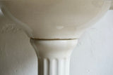 Early 20th Century French Oval Pedestal Sink