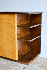 Swedish Art Deco Birch Cabinet