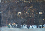 Ricard‏ Arenys Galdón (1914-1977), Iglesia, Oil On Canvas