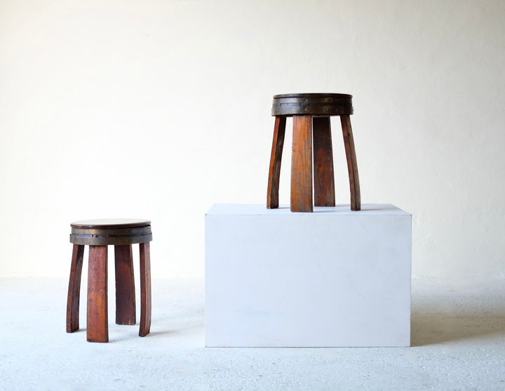 Pair Of Arts & Crafts Stools