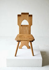 19th Century Carved Rustic Chair