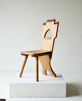 19th Century Carved Rustic Chair