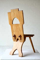 19th Century Carved Rustic Chair