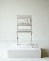 19th Century French Wrought Iron Garden Chair