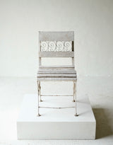 19th Century French Wrought Iron Garden Chair