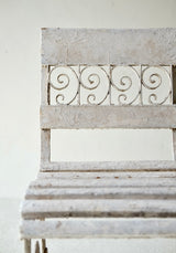 19th Century French Wrought Iron Garden Chair