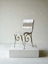 19th Century French Wrought Iron Garden Chair
