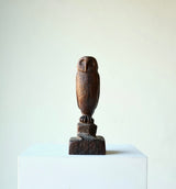 Carved Owl Sculpture