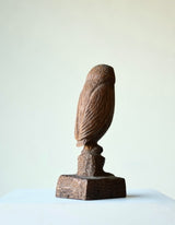 Carved Owl Sculpture