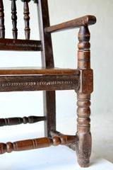 17th Century Carved Shell Wainscot Chair