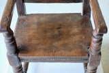 17th Century Carved Shell Wainscot Chair