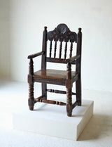 17th Century Carved Shell Wainscot Chair