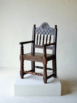 17th Century Carved Shell Wainscot Chair