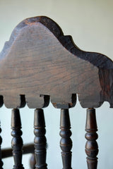 17th Century Carved Shell Wainscot Chair