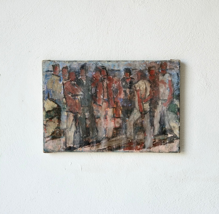 French School Oil On Canvas