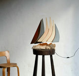 French Rocks & Sails Lamp