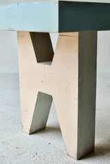 Futurist Table Attributed to Bosio Gherardo, Circa 1930's
