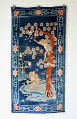 Early 20th Century Chinese Monkey Rug