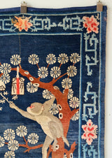 Early 20th Century Chinese Monkey Rug