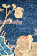 Early 20th Century Chinese Monkey Rug