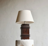 Jacques Adnet Wooden Table Lamp