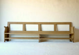 19th Century Meeting House Benches