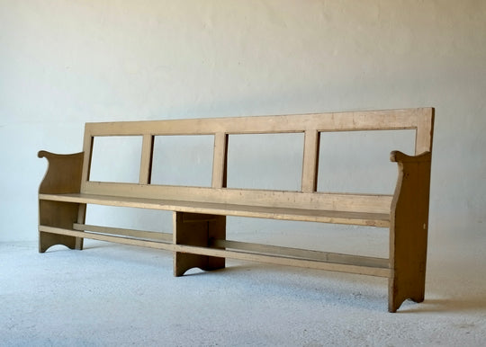19th Century Meeting House Benches