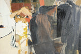 Milan Chabera (b. 1954) - Inzenyrka, Oil On Canvas