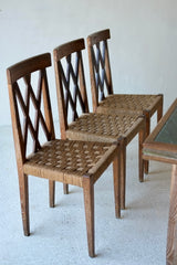 Dining Table & Chairs Attributed to Italo Gamberini