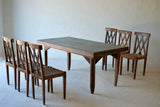 Dining Table & Chairs Attributed to Italo Gamberini