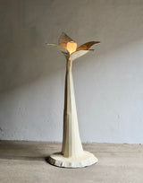 Giant Papier-mâché Flower Lamp, 1977