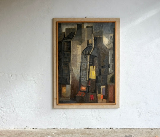 Oil On Board, M. Rivera