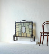 Amsterdam School Fire Screen Attributed to Joseph Mendes da Costa, Circa 1905
