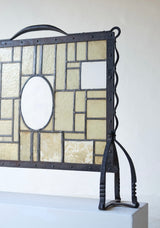 Amsterdam School Fire Screen Attributed to Joseph Mendes da Costa, Circa 1905
